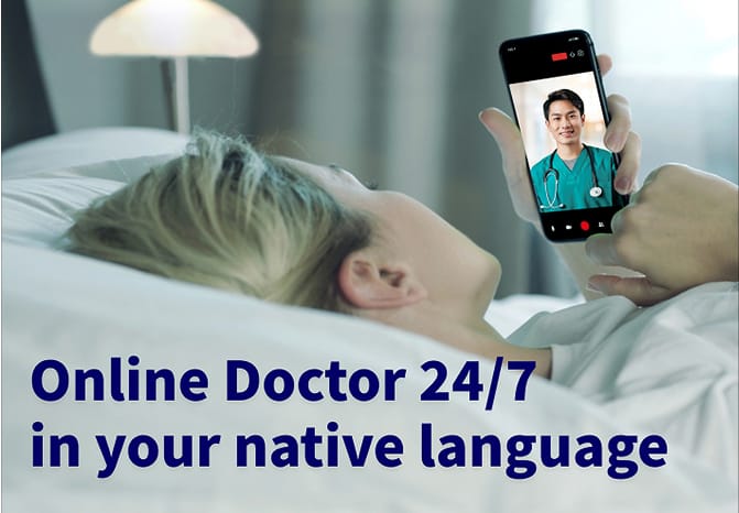 Online doctor 24/7 in your native language